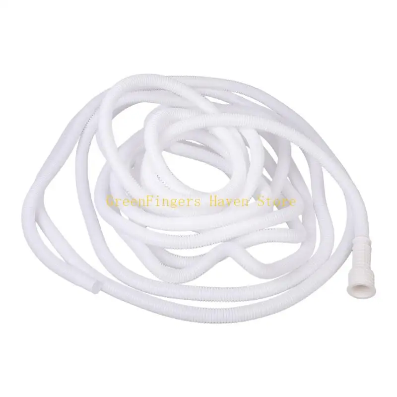 F68D Elongated Washing Machine Water Outlet Pipe Anti Leakage Rubber Tubing Rubber