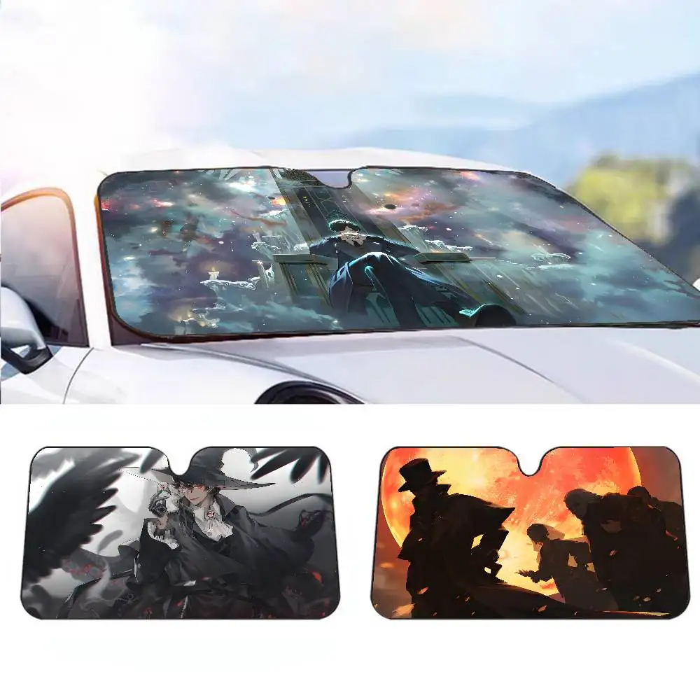 

Аниме Lord Of The Mysteries LOTM Автомобильный солнцезащитный козырек Зонтик на лобовое стекло автомобиля Солнцезащитный козырек УФ-защита и внутренний охладитель