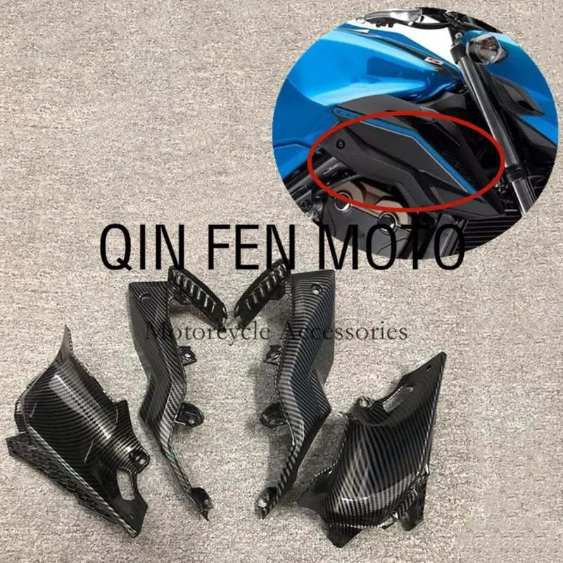 

Fit For HONDA CB500F 2016 2017-2018 Motorcycle Fuel Tank Side Panel Air Vent Panel Trim Covers Kit Fairing Carbon Fiber Paint