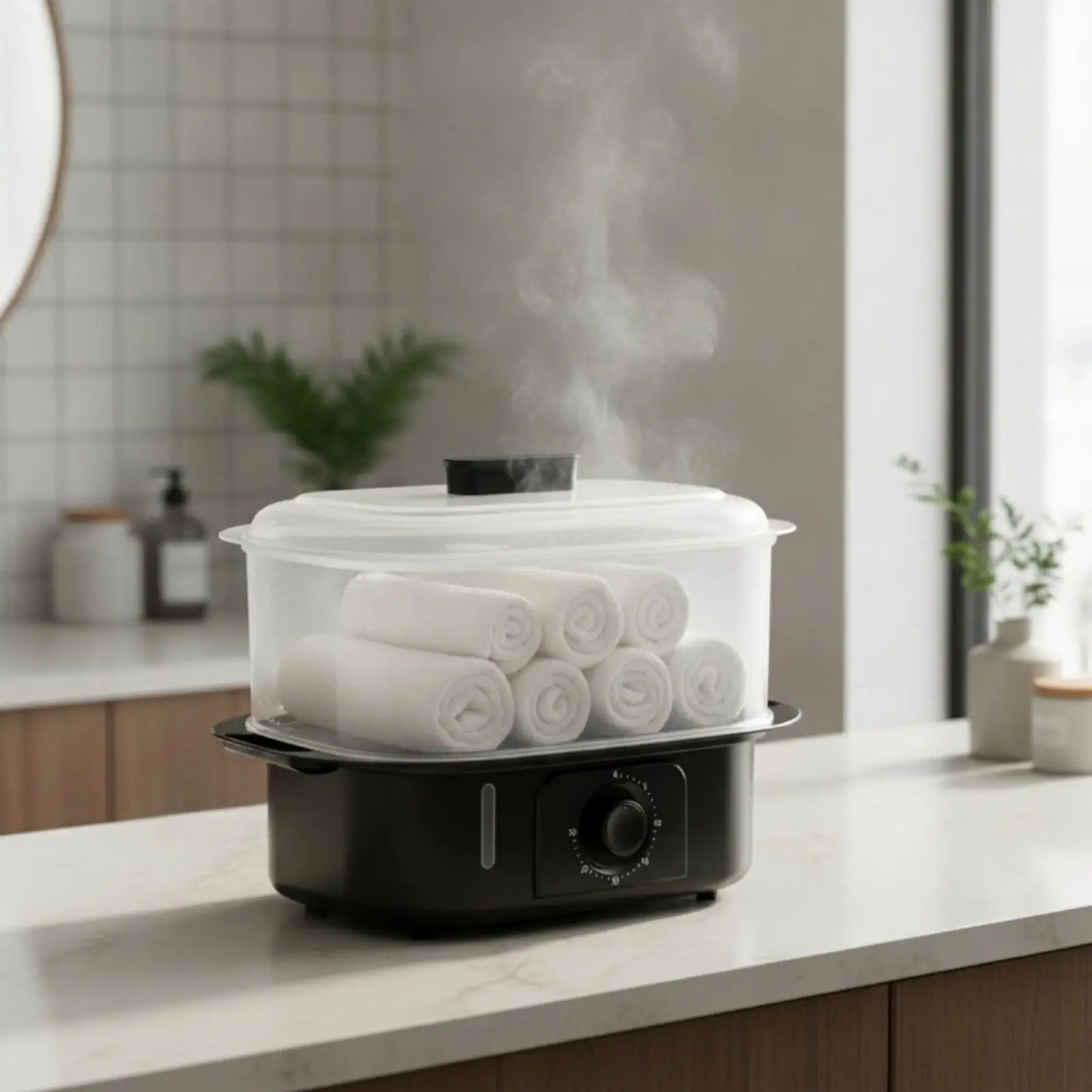 Towel Heating Cabinet Electric Towel Warmer Cabinet Countertop for Estheticians, Barbers, Salon, Spa, Bath