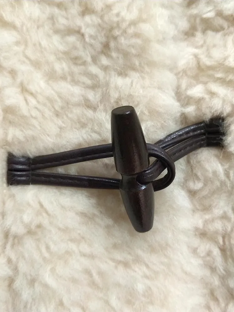 Cappotto da donna autunno inverno caldo lana cashmere sciolto casual capispalla in pura lana colletto alla coreana giacca corta con bottoni in corno di mucca soprabito