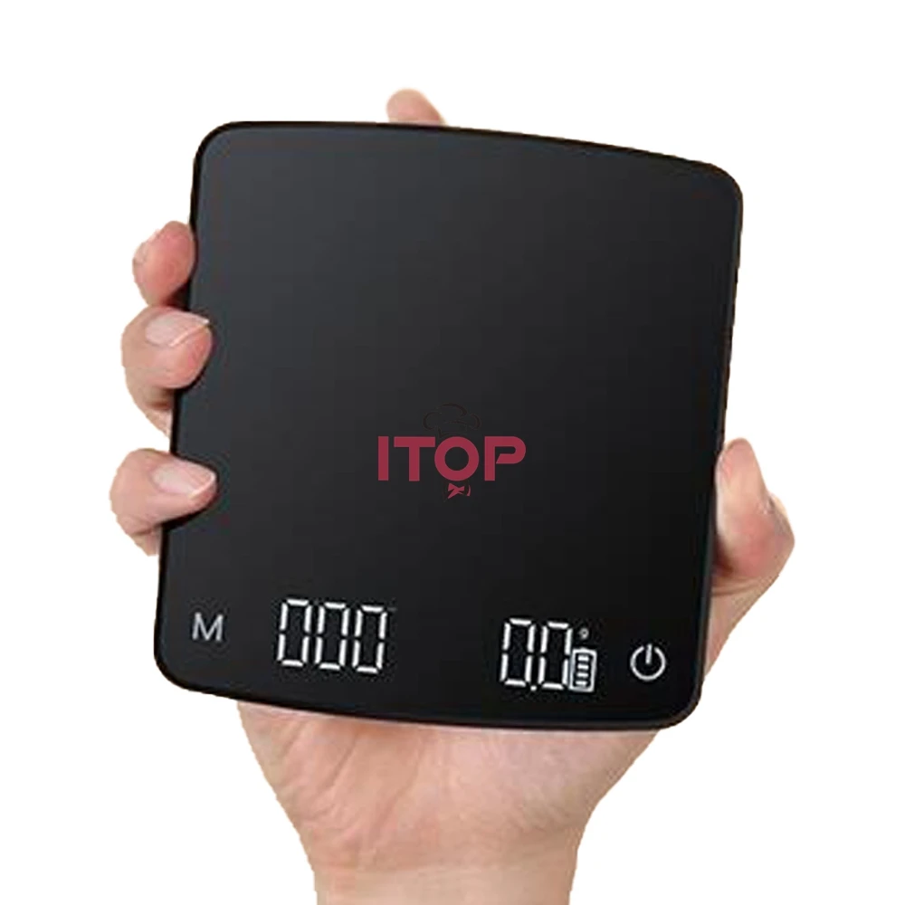 موازين المطبخ الذكية الصغيرة STLF JW مع مؤقت 3 كجم شاشة LED ميزان إلكتروني
