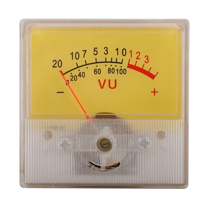 Portable VU Meter Stable Performance Level Meter Digital Amplifier Volume