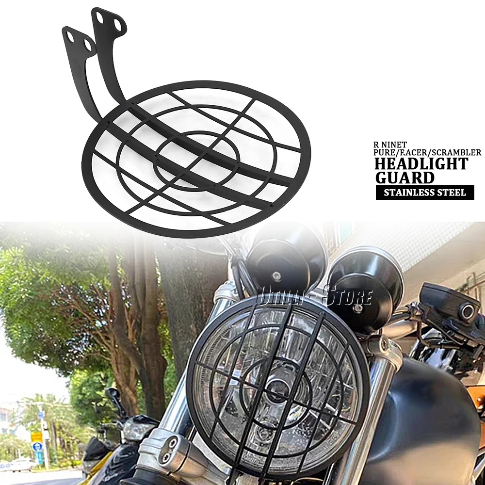 

NEW For BMW R9T R Nine T Pure R NINET Scrambler RacerHeadlight Guard RNINET Motorcycle Accessories Headlight Protection Cover