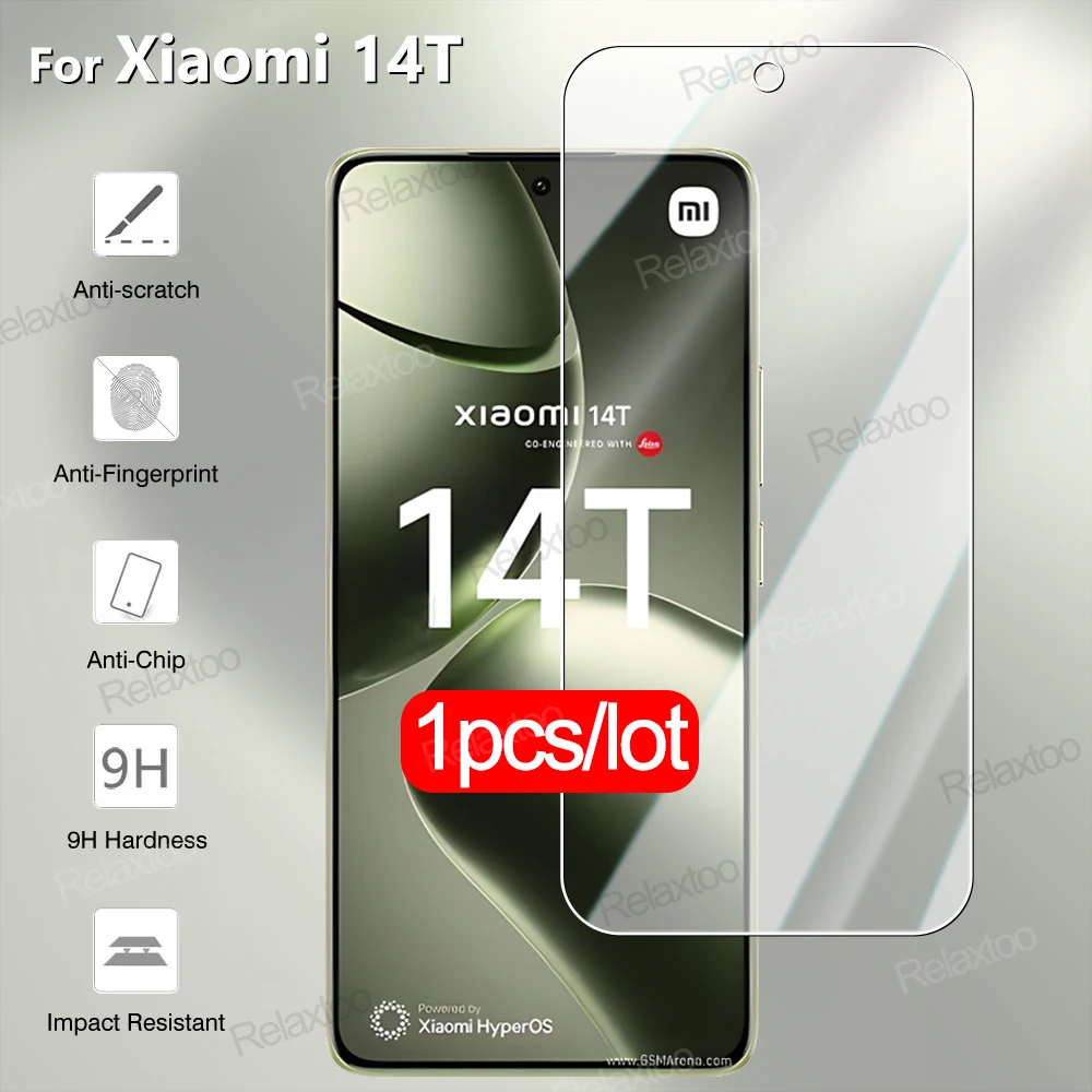 9H Tempered Glass Protective Films For Xiaomi 14T Pro 2024 6.67 inches Xiaomi14T Mi 14 T 14Tpro Mi14T Clear Xiami Xaomi Xiomi