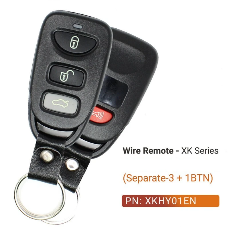 For Xhorse XKHY01EN Universal Wire Remote Key Fob 3+1 Button For Hyundai Style For VVDI Key Tool