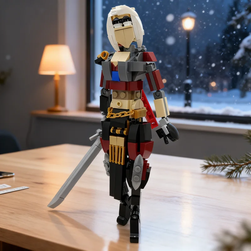 

267pcs MOC Ciri Model Building Blocks DIY Gift Creative Collectible Display Decor Premium Adult Kids Desk Home Toy Assemble