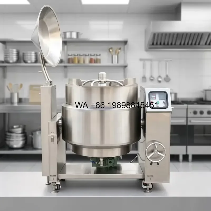 Wmwmnu for Butter Churner Auto Cooking Mixer for Syrup Caramel Pastry Filling Mass Production Workshop