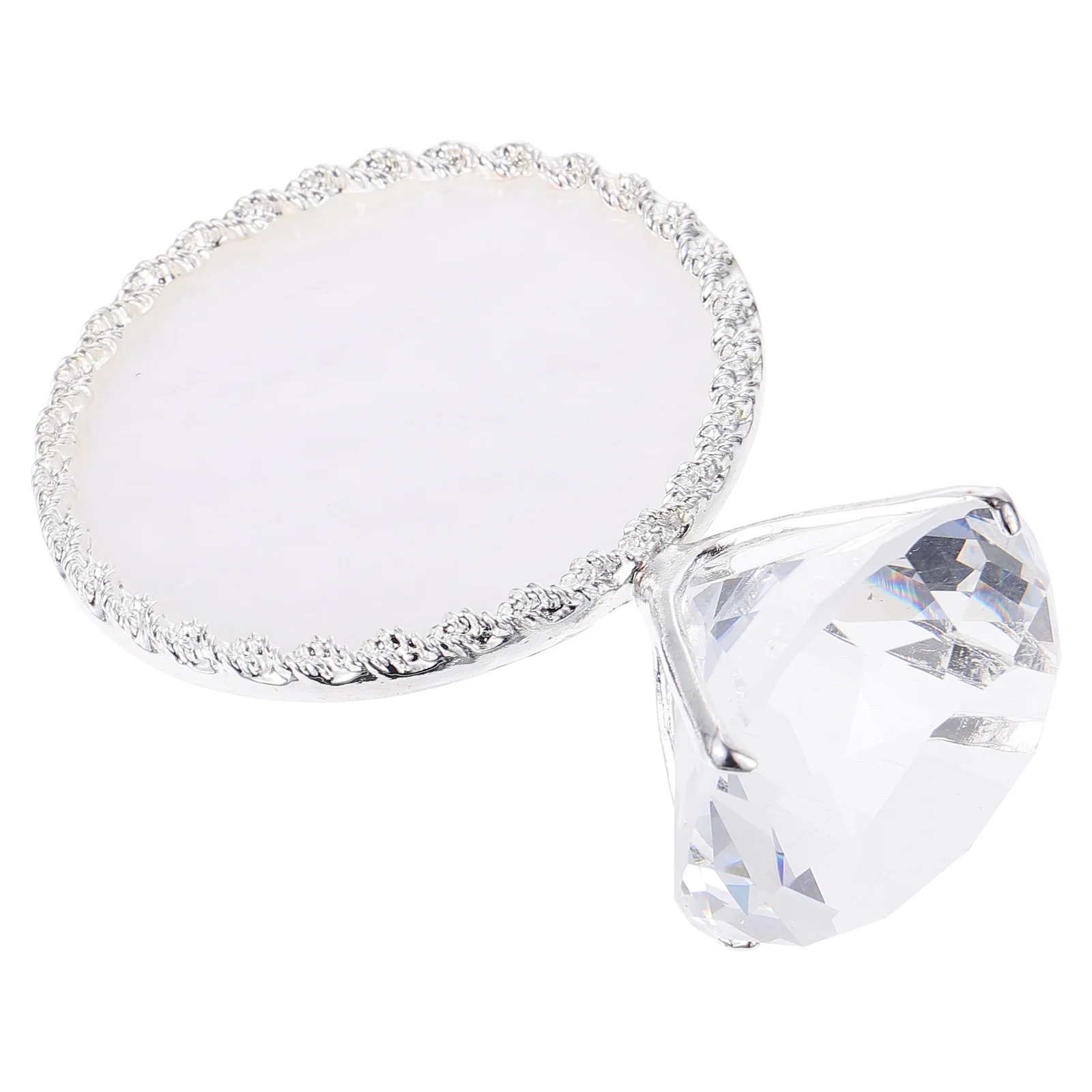 حامل عرض القرط على شكل صدفة، مادة راتينج معدنية عالية الجودة، براعة رائعة، حامل عرض القرط لديكور المنزل