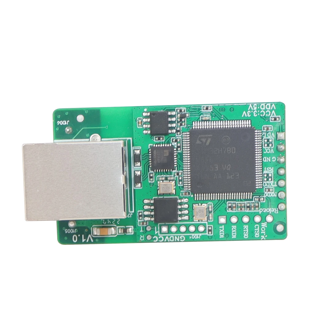 Peningkatan Seri USR-TCP232-E2 Pin Seri UART TTL Ke Modul LAN Modul Konverter Jaringan Ethernet Port Seri Ganda Q00226