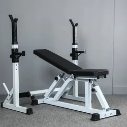 Professionale multifunzionale Home Fitness Half Squat Rack Stand regolabile inclinazione declino panca