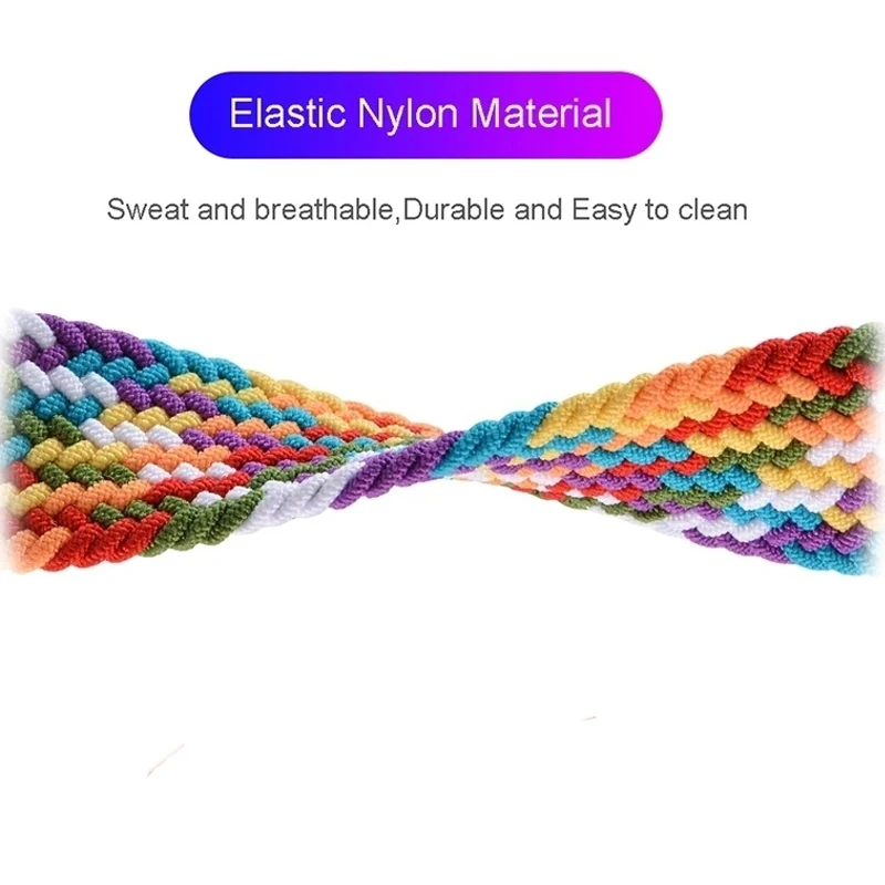 سوار مغناطيسي لساعة هواوي فيت 4 برو 3 مضفر حلقة حزام نايلون رياضي كوريا لهواوي Fit3 Fit4 4Pro استبدال الفرقة