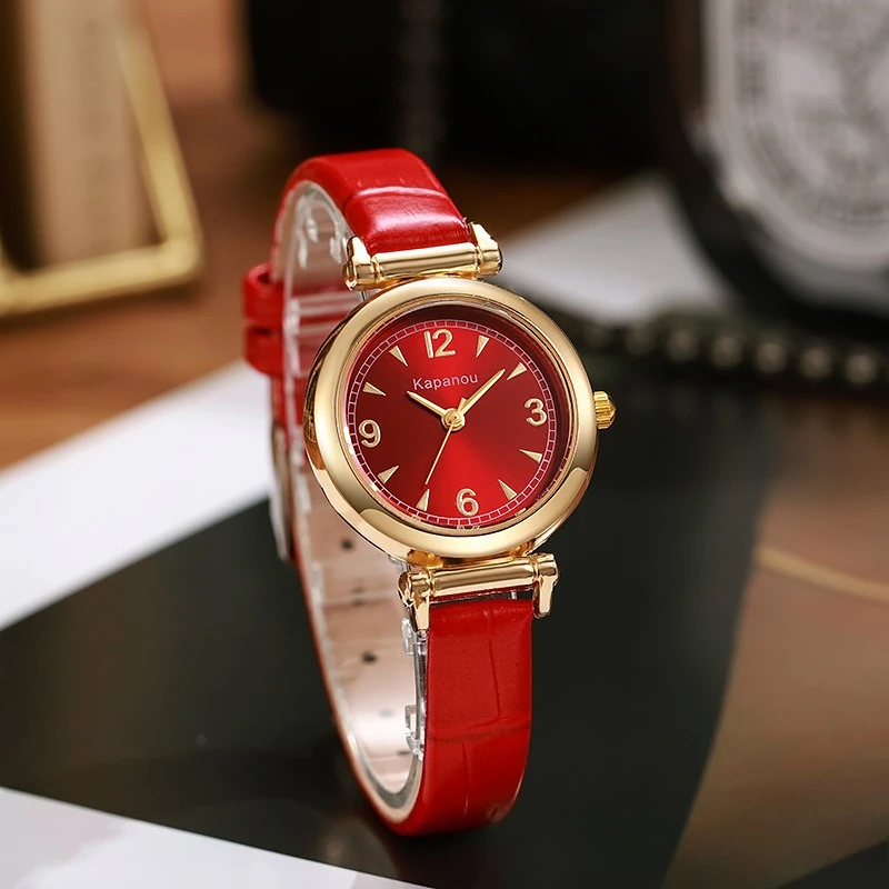 Ladies Watch, Stylish Retro Compact Quartz Watch