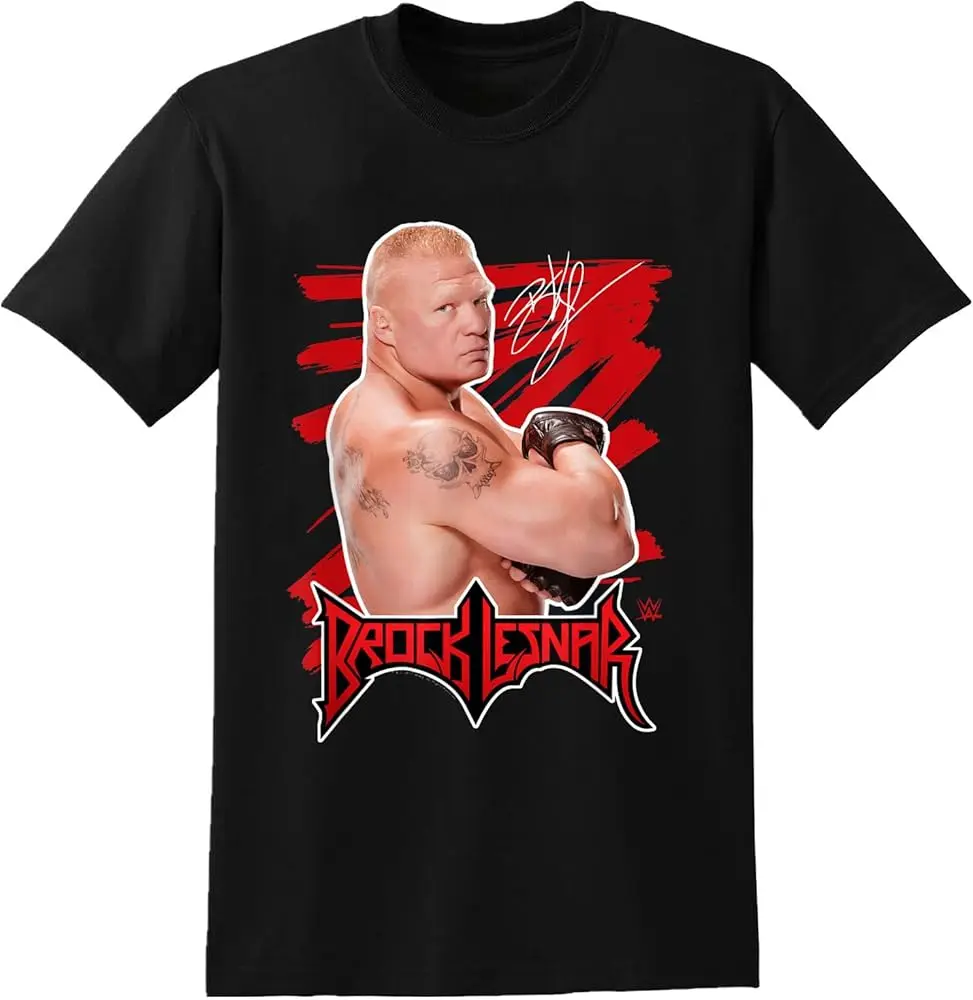 Brock Lesnar T-Shirt Unisex Tee  Cotton Luxury brand vintage oversized