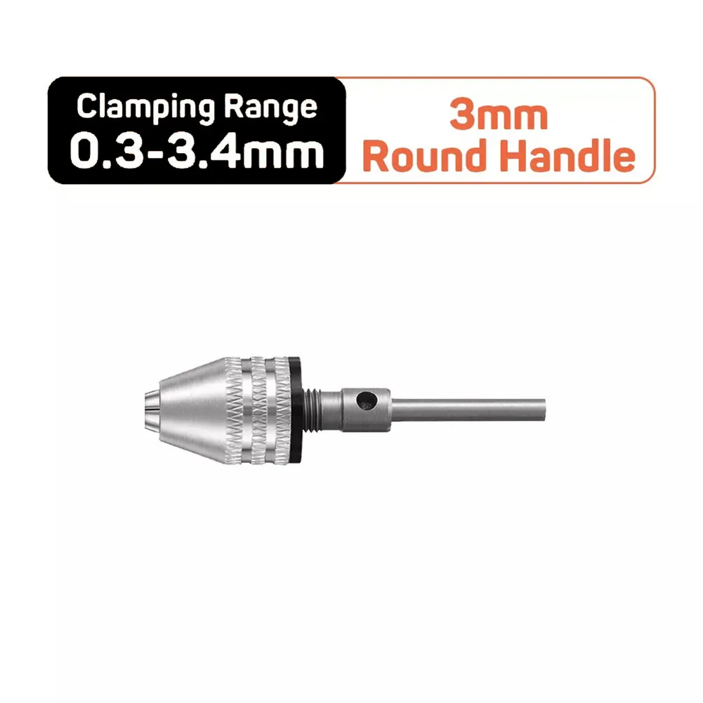 Hex Shank Drill Bits Handy Keyless Chuck for Easy Bit Changes Electric Grinder Nail Machine Engraving Accessories