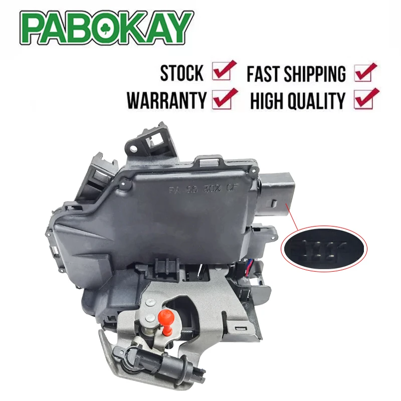 

4B0839016G 4B0839016 4B0839016B для AUDI A6 QUATRRO S6 ALLROAD механизм привода замка задней правой двери 7-контактный