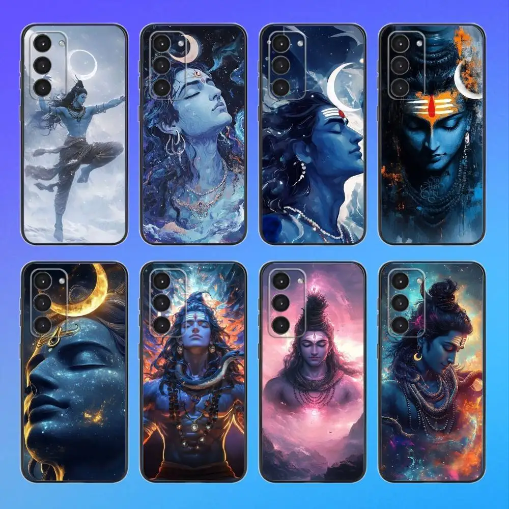

Lord Shiva M-Mahadev Of India Phone Case For Samsung Galaxy A73,A72,A71,A70,A53,A52,A51,Others Soft Black Cover