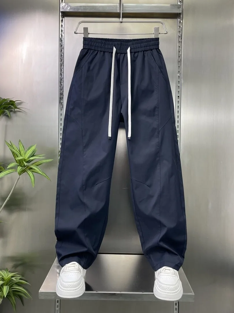 Olive Green American Style Trousers Men's Casual Straight Leg Windproof Outdoor High Quality Leisure Pants Summer Waterproof