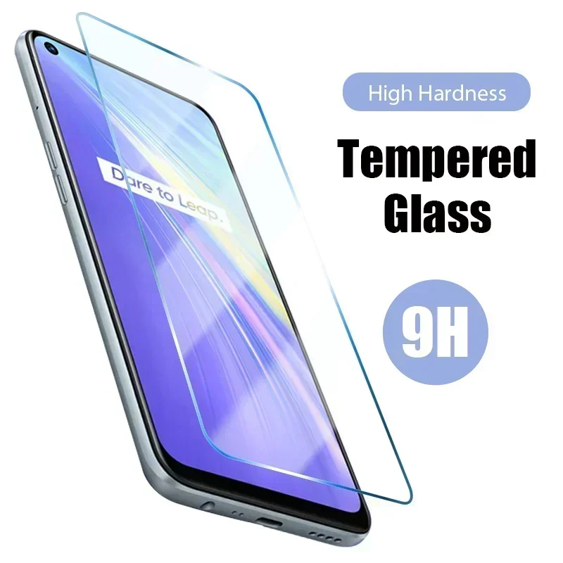 Tempered Glass For Realme 8 7 Q3 6 Pro 8 8i 7 Screen Protector For Realme C21 C25s C21y C11 C3 phone glass