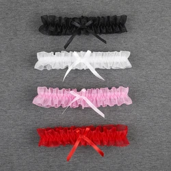 Womens Suspenders Stocking Leg Ring Japanese Anime Cosplay Accessories Thigh Harness for Party Daily Wear