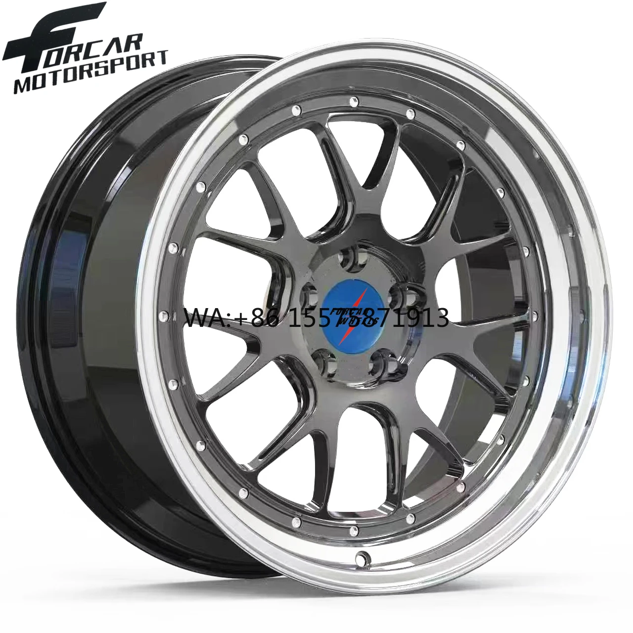 

Forcar Popular Design Lighting Weight 18 19 20 Inch T6061 Factory 5*112 5*114.3 5*120 New Forged Wheels for Model 3