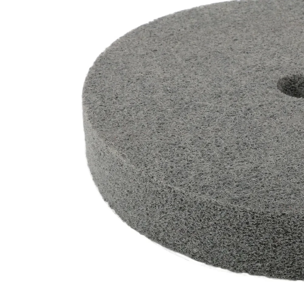 High Quality Polishing Wheel Grinding Pad 320# Gray Hardness 9P Wheel 6 Inch Buffing Nylon Pad Parts Polishing