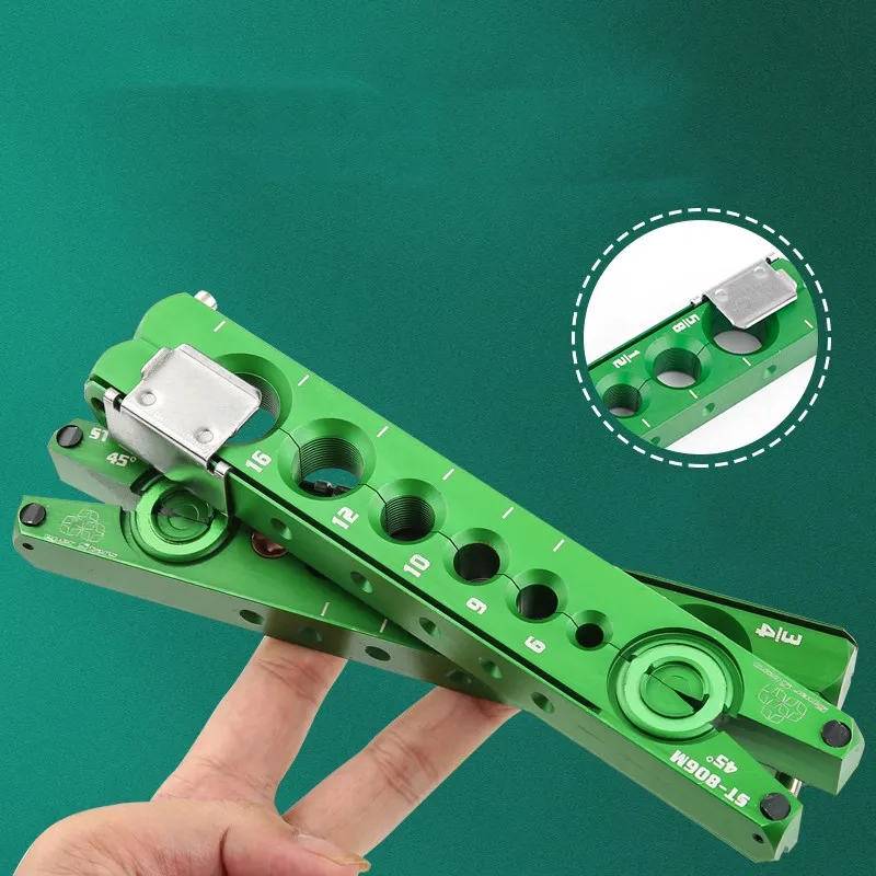 Suitable for ST-806FT copper tube combination expander eccentric expander air conditioner metric and imperial horn mouth tool