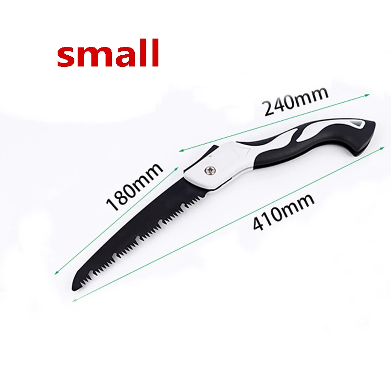 Folding small hand saw garden pruning saw household woodworking saw portable folding saw