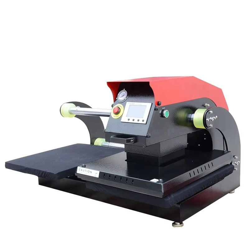 Microtec APDS Double Station Pneumatic Heat Press Automatic Machine for Heat Transfer