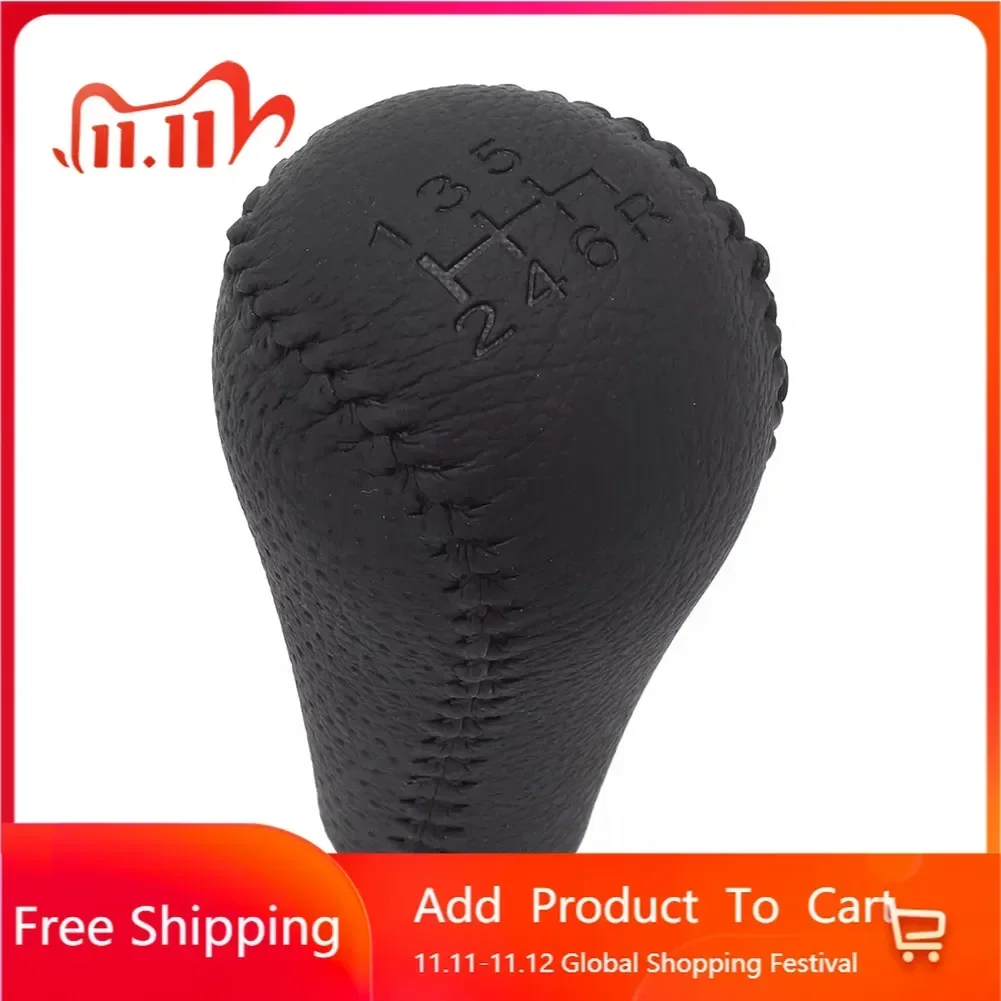 6 Speed Leather Gear Shift Knob for Nissan For Navara D40 For Frontier 2005 2015 Ergonomic Grip for Smooth Shifting Experience