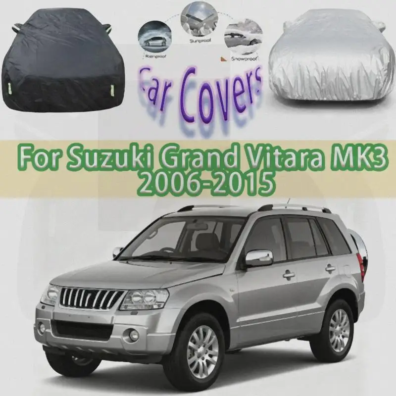 

For Outdoor Protection Snow Cover Sunshade Waterproof Dustproof for Suzuki Grand Vitara MK3 Car Covers