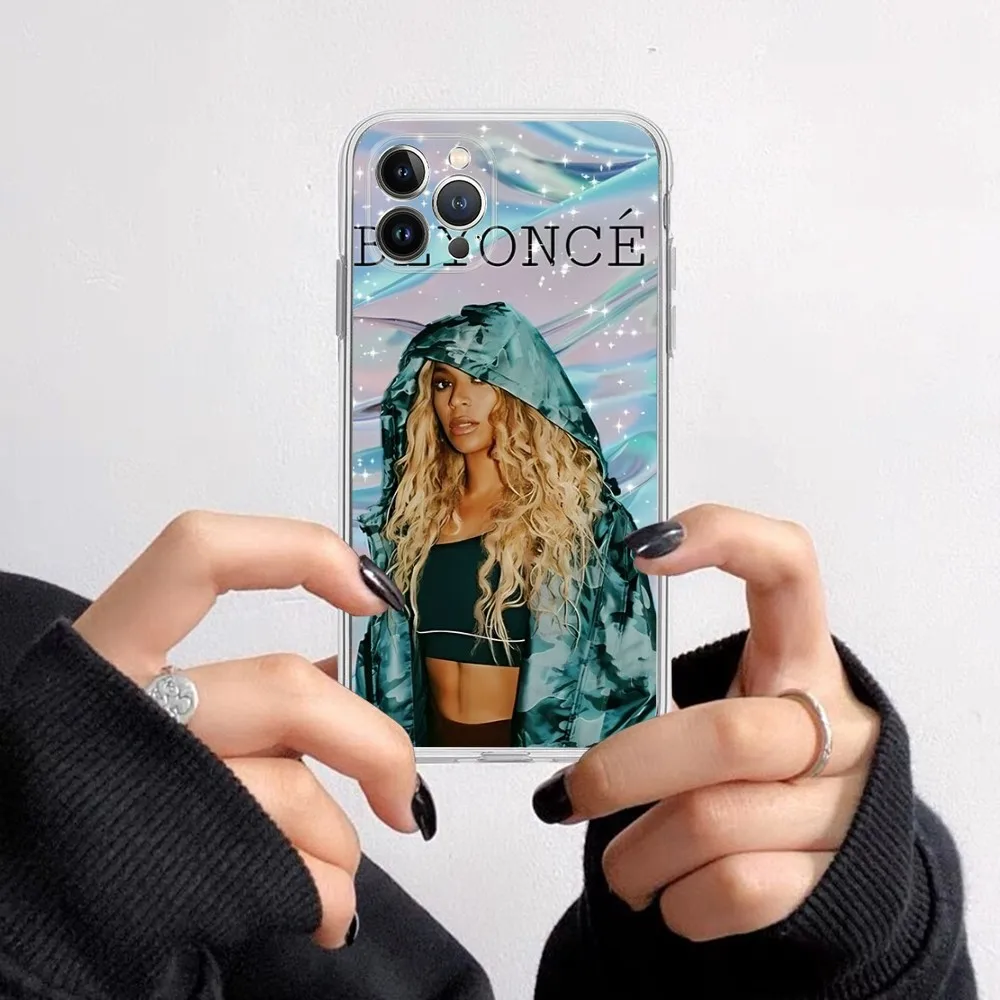 Beyonce Singer Phone Case For IPhone 15 8 7 6 6S Plus X SE 2020 XR XS 14 11 12 13 Mini Pro Max Mobile Case