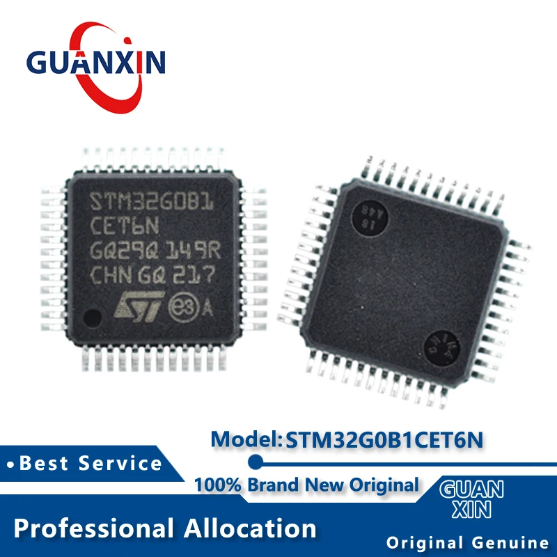

100% New Marking STM32G0B1CET6N LQFP-48 STM32G0B1