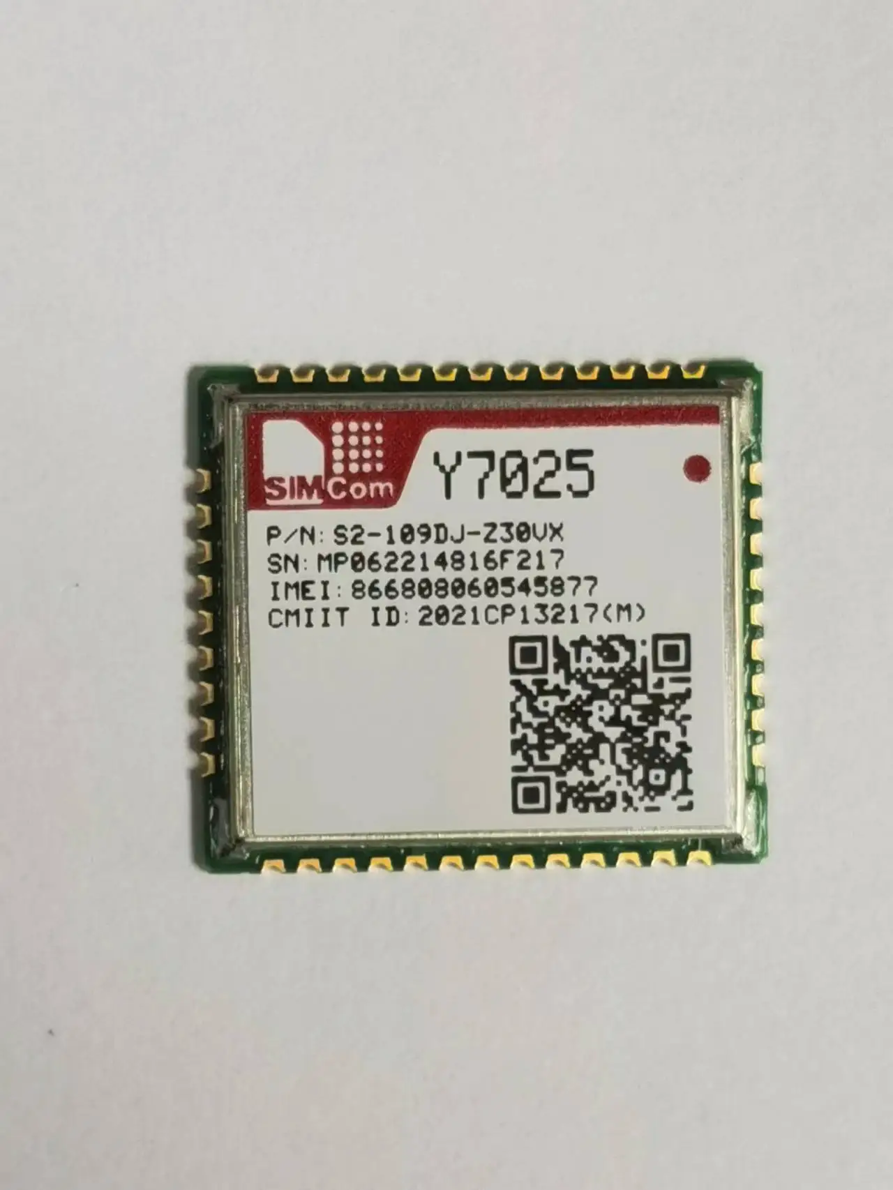 Y7025 SIMCOM LCC+LGA  Module