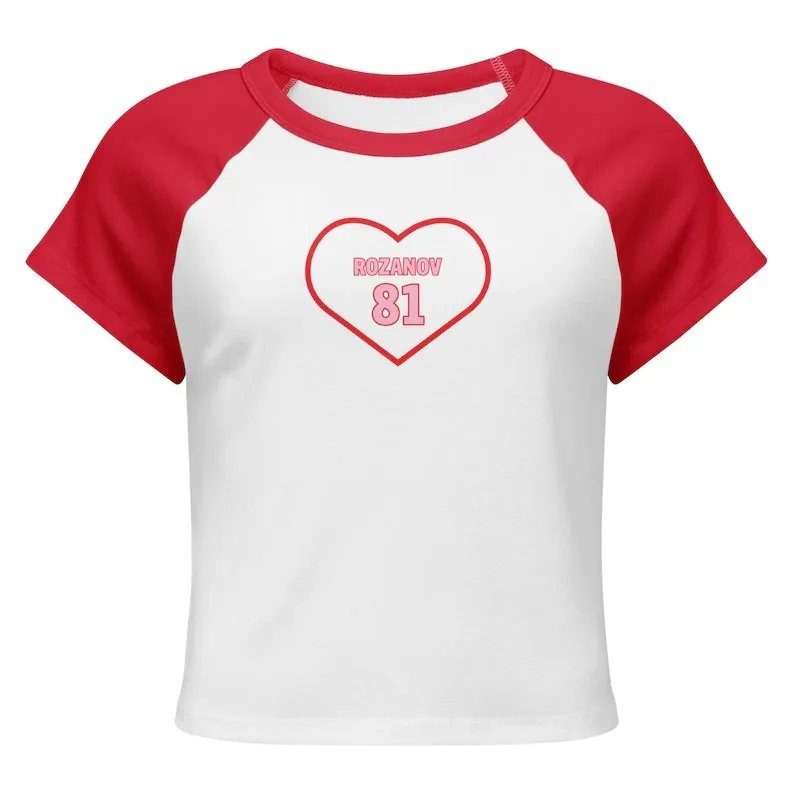 Hot Heated Rivalry Merch Moda Top Camiseta O-pescoço Tops Camiseta Oversize Mulheres