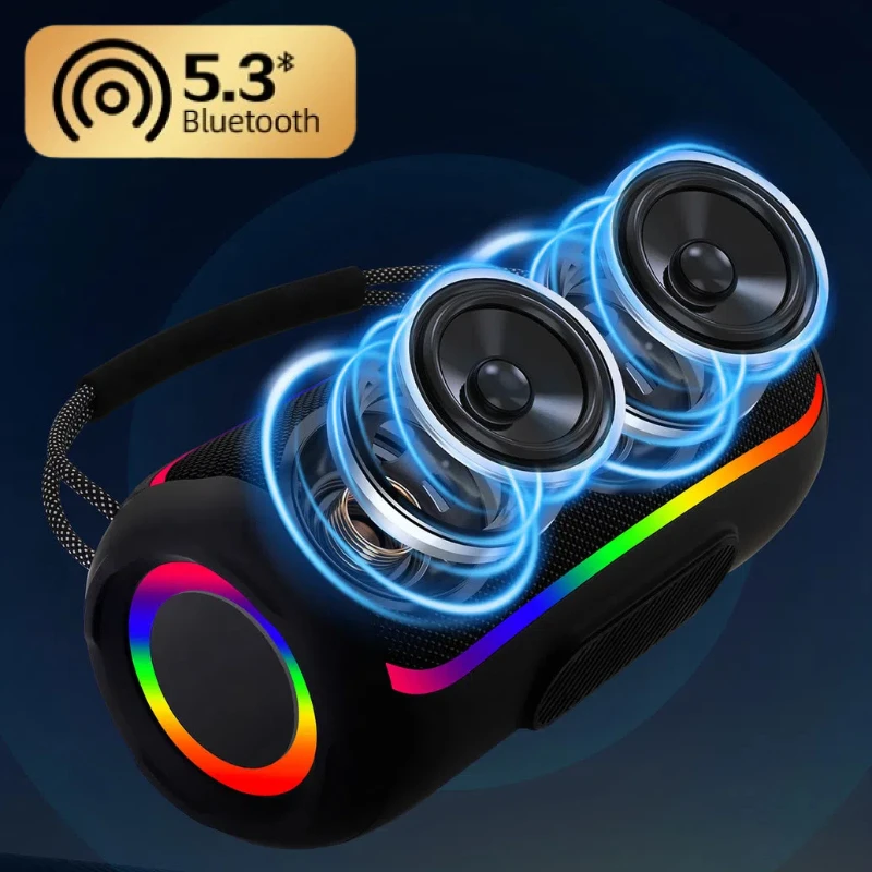 

PRO8 High-resolution High-quality a Wireless Bluetooth 5.3 Caixa De Som Portable High-power 20W Outdoor Waterproof Subwoofer RGB