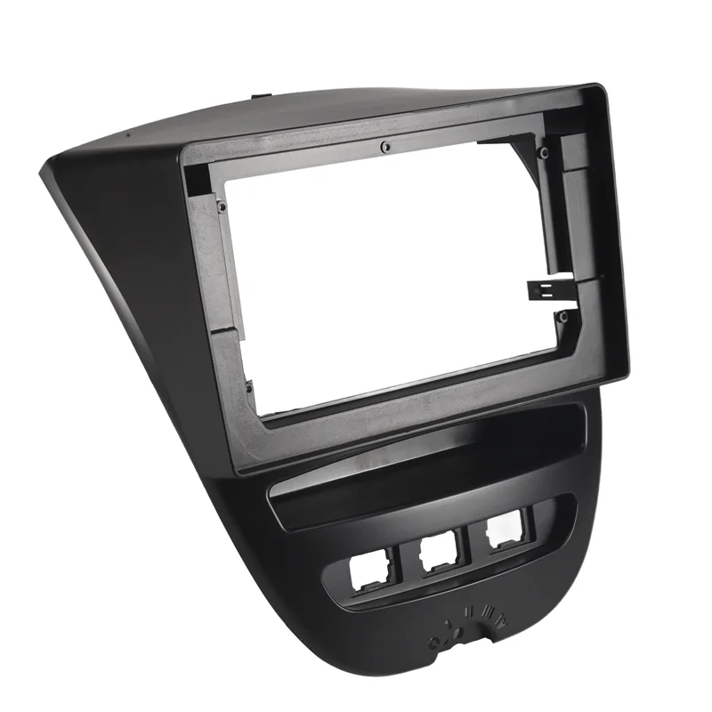 

Уникальная 2-диночная 10,1-дюймовая рамка для автомобильного радиоприемника для 107 TOYOTA Aygo CITROEN C1 2005-2014, комплект отделки приборной панели