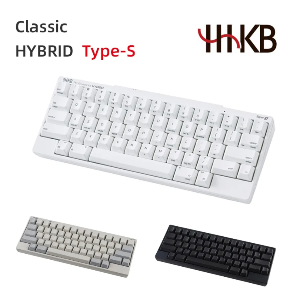 

Механическая клавиатура емкостью HHKB, двухрежимная проводная Bluetooth, английский японский иероглиф для HYBRID Type-S, бесшумная клавиатура, подарок