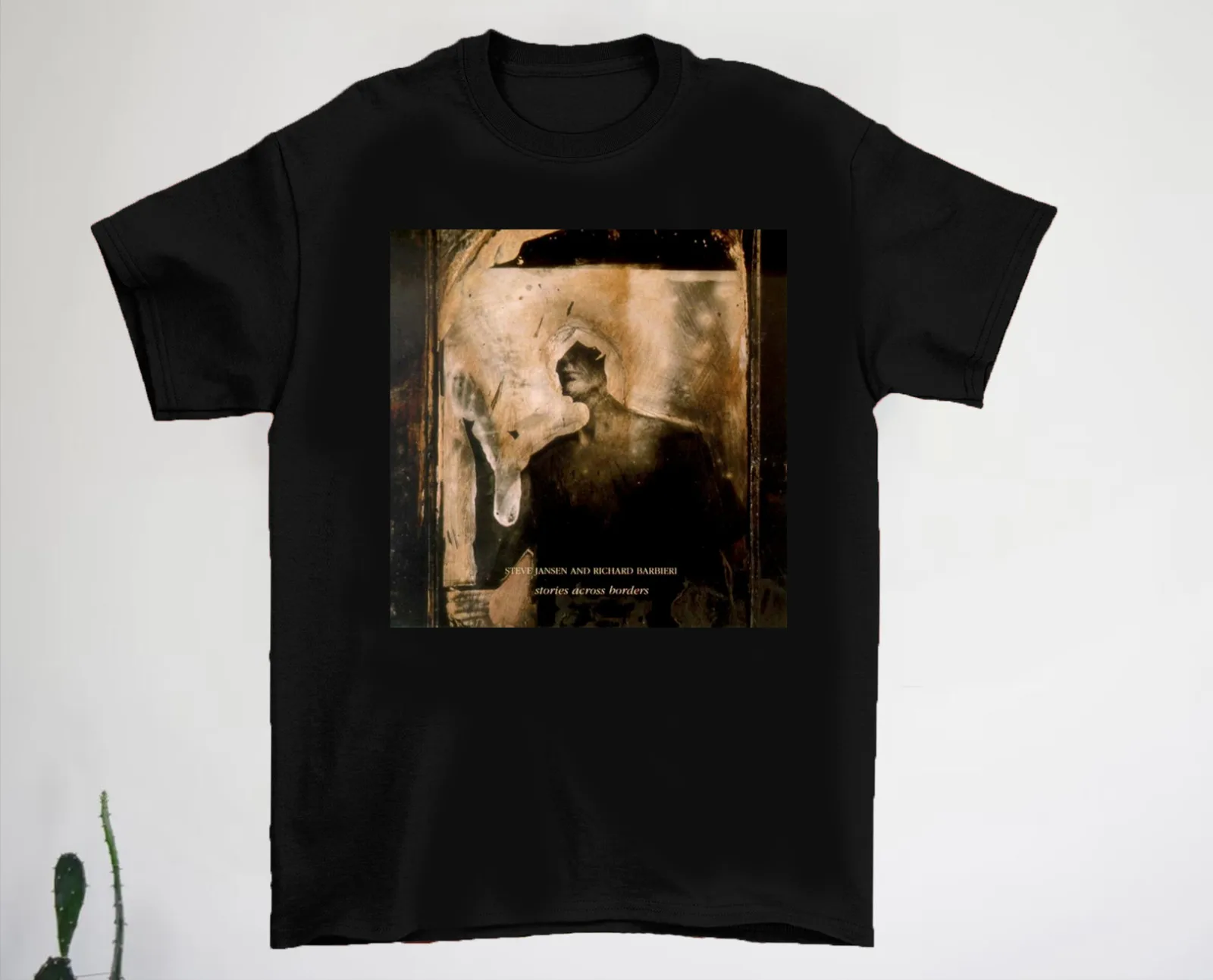 Richard Barbieri Steve Jansen Stories Across Borders Cotton Tee Shirt BS127