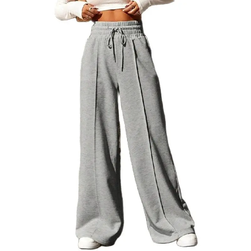 

Casual Straight Leg Sweatpants For Women Sports Pants Loose Fitting Wide Leg Pants Outdoor Dance Casual Streetwear Jogger Pants