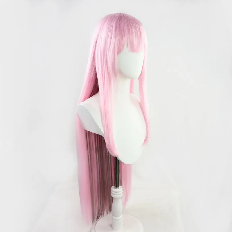 Virtual YouTube Vtuber Mori Calliope Cosplay Wig Halloween Carnival Party Props Synthetic Hair Heat Resistant Fiber + Wig Cap