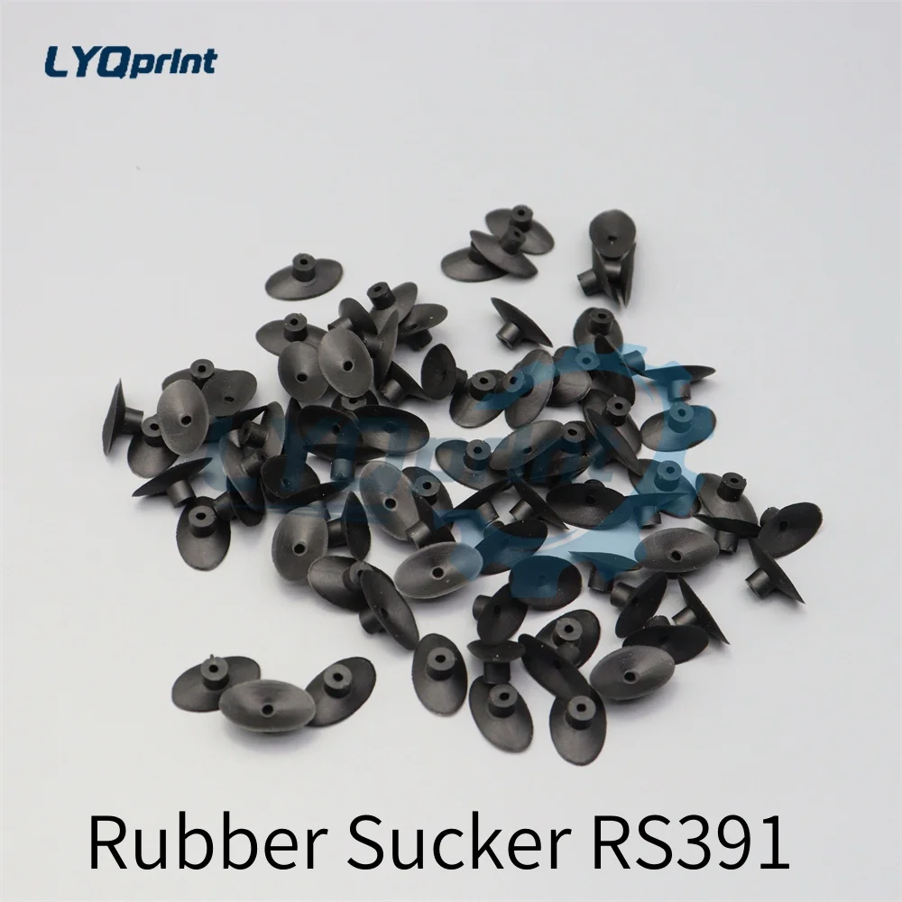 100 Pieces Thisen & Bonitz Rubber Sucker RS391 Nozzle Offset Printing Hot Stamping Press Die Cutting Laminating Machine