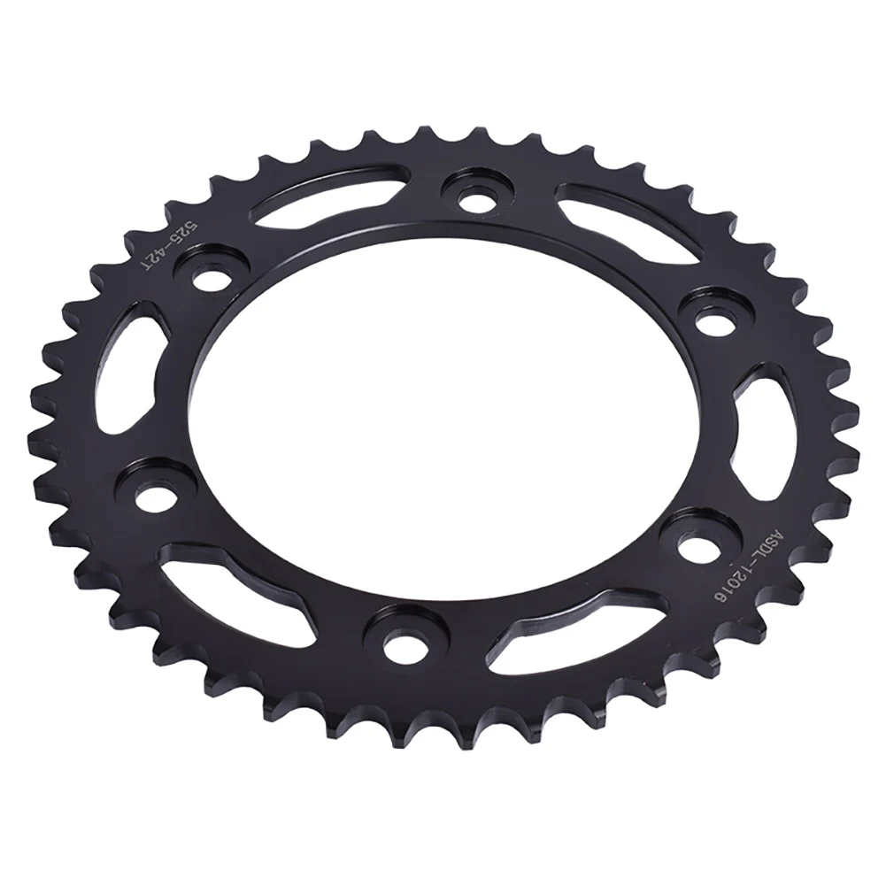 525 42T Rear Sprocket for Honda CBR1000RR Fireblade SC57 SC59 SC77 SC82 CBR600RR PC35 PC37 PC40 F4i 45 Steel Heat Treated Electr view 3