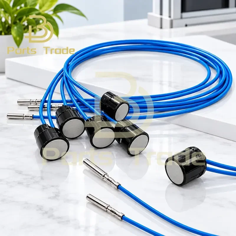 Gray Excavator Joystick Handle Push Button Control Switch Two Line 635-8205 Fit for CAT Caterpillar 336Gc 330Gx
