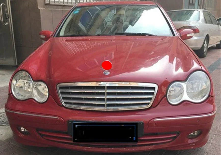 For 2001-2007 Benz W203 C-Class C180 C200 C230 C260 C280 Front Headlamp Plexiglass Headlights Shell Cover Transparent Lampshades