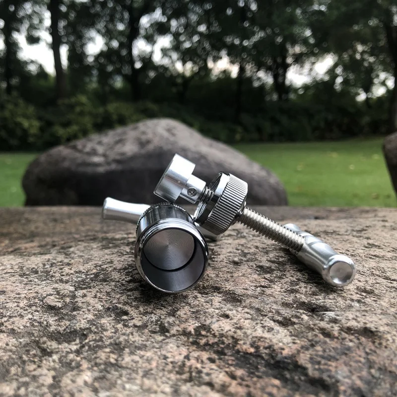 Metal Tobacco Herb Press Aluminum Compressor Pressure Spice Grinder Hand Crusher Smoking Accessories