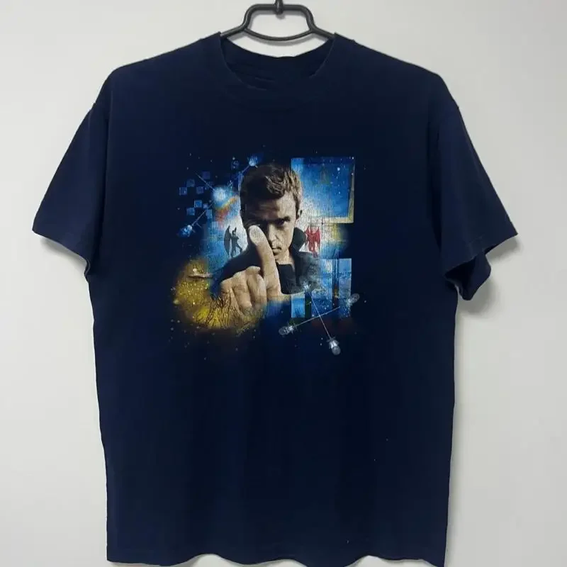 Vintage 2000s Robbie Williams T shirt Gildan GB Singer Show Artist Tee Mens sz M