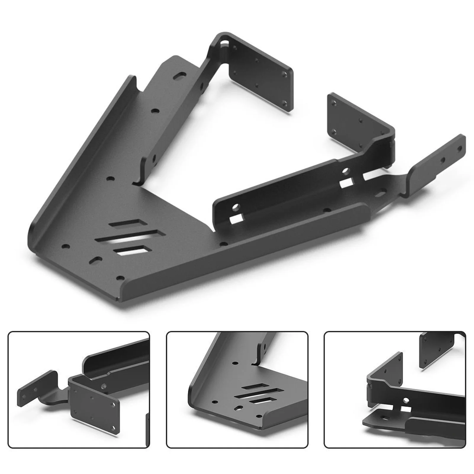 3D Printer Accessories 3D Printer Heated Bed Support Bracket Alloy Steel Heat Resistant Heated Bed Bracket for Voron V0 0.1 0.2