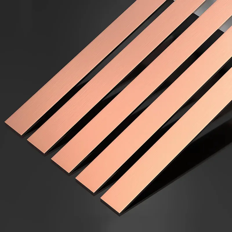 Precision T2 Pure Copper Flat Bar 0.05/0.1/0.2/0.5/1/2/5/10mm Thick 5-12mm Wide 500mm Long Metal Strip