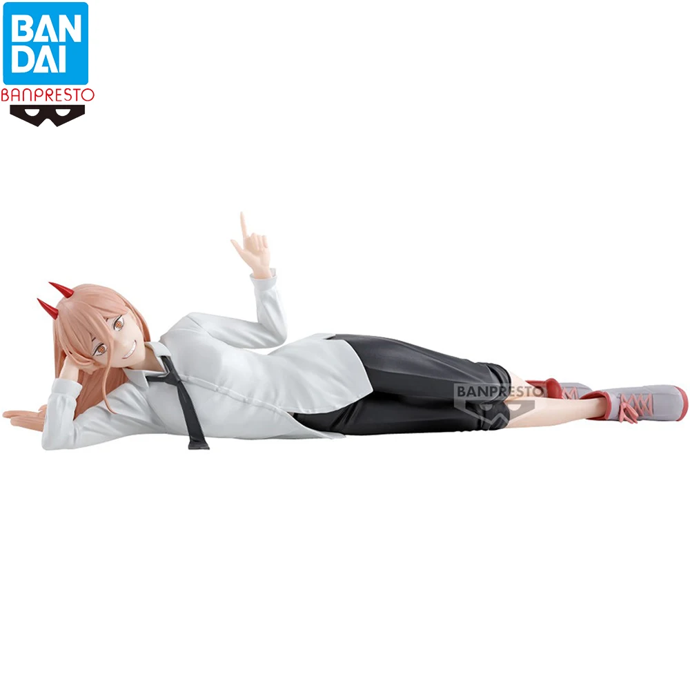 

BANDAI Banpresto Chainsaw Man Power Given, что ничего не else to do, я вырезанный Nobel Prize Аниме Фигурка Модель Игрушки